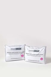 Homescapes Premium White Goose Down 13.5 Tog All Seasons Duvet - Size: Super King - thumbnail 1