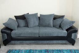 Furniture 786 Rio Fabric 3 Seater Sofa Foam Seating in Natural - thumbnail 1