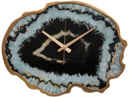 Orsina Celina Black & Gold Wall Clock