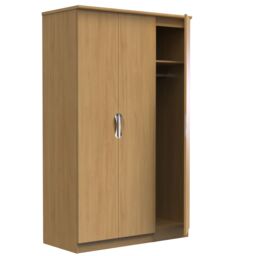 Ready Assembled 2 U Holborn Triple Plain Wardrobe (Ready Assembled) in Brown - thumbnail 6