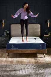 syncsleep Serenity 2500 Pocket Spring Mattress with Gel Layer in White - Size: Super King - thumbnail 5