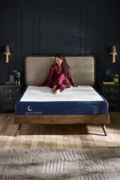 syncsleep Serenity 2500 Pocket Spring Mattress with Gel Layer in White - Size: Super King - thumbnail 2