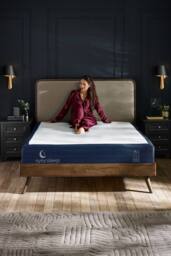 syncsleep Serenity 2500 Pocket Spring Mattress with Gel Layer in White - Size: Super King - thumbnail 3