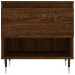 Berkfield Home Coffee Tables 2 pcs Brown Oak 50x46x50 cm Engineered Wood - Size: 50 x 46 x 50 cm - thumbnail 6