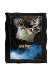 Harry Potter Owl Poster Officially Licensed Silky Touch Super Soft Throw Blanket 152x127 cm in White - thumbnail 1