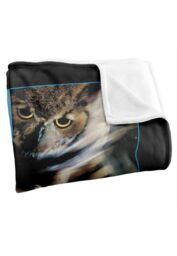 Harry Potter Owl Poster Officially Licensed Silky Touch Super Soft Throw Blanket 152x127 cm in White - thumbnail 3