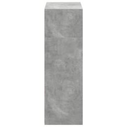 Berkfield Home Highboard Concrete Grey 70x41x124 cm Engineered Wood - Size: 70 x 41 x 124 cm - thumbnail 5