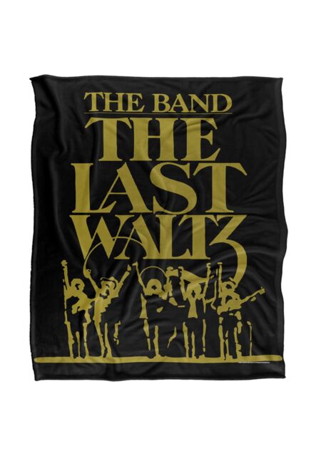 Band The The Last Waltz Silky Touch Super Soft Throw Blanket 152 X 127 cm in White - image 1