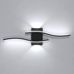 Pheashine Sleek Wall Lamp Black 59cm 14W White Light 6500K 220V - thumbnail 1