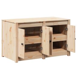 Berkfield Home Outdoor Kitchen Cabinet 106x55x64 cm Solid Wood Pine in Brown - Size: 106 x 55 x 64 cm - thumbnail 5