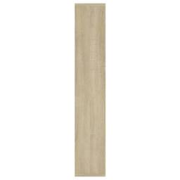 Berkfield Home Wall Shelf Sonoma Oak 36x16x90 cm Engineered Wood in Light Tan - Size: 36 x 16 x 90 cm - thumbnail 5