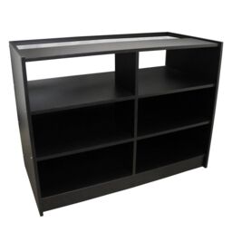 Monstershop B1200 Retail Shop Counter - Black - thumbnail 3