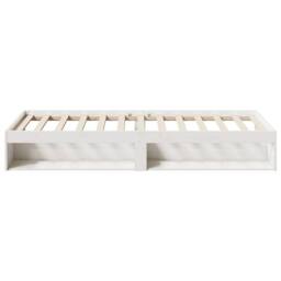 Berkfield Home Stylish Day Bed without Mattress White 80x200 cm Solid Wood Pine - thumbnail 6