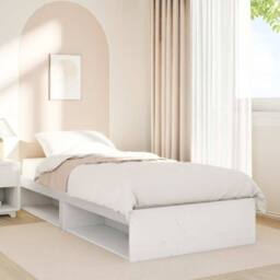 Berkfield Home Stylish Day Bed without Mattress White 80x200 cm Solid Wood Pine - thumbnail 4
