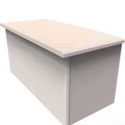Ready Assembled 2 U Windsor Blanket Box (Ready Assembled) in Taupe - thumbnail 4