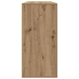 Berkfield Home Sideboards 2 pcs Artisan Oak 79x38x80 cm Engineered Wood in Brown - Size: 79 x 38 x 80 cm - thumbnail 7