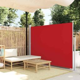Berkfield Home Patio Terrace Side Awning 160 x 300 cm Red - thumbnail 2