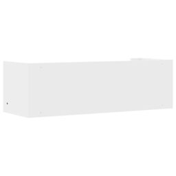 Berkfield Home Wall Shelf White 100x35x30.5 cm Engineered Wood - thumbnail 6