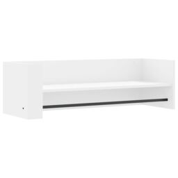 Berkfield Home Wall Shelf White 100x35x30.5 cm Engineered Wood - thumbnail 2