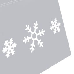 Berkfield Home Christmas Tree Skirt Silver & White √ò68x25 cm - Size: 68x25 cm - thumbnail 6