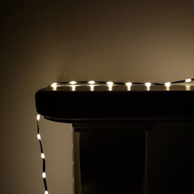 Samuel Alexander 1000 LED 35m Premier Flexibrights Indoor Outdoor Multi Function Christmas Lights with Timer in Warm White in Beige - image 1