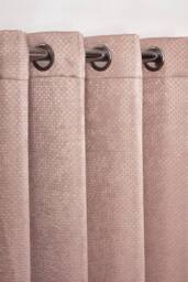 New Edge Blinds Metro Thermal Blackout Eyelet Curtains in Pink - Size: 168 cm width x 183 cm drop - thumbnail 1