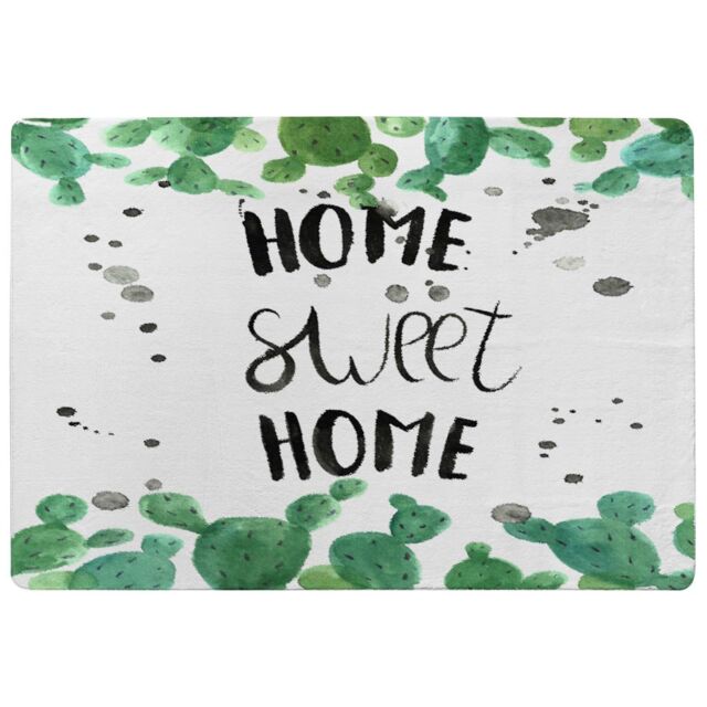 Benjamin Tate Design Home Sweet Home Designer Rug in Natural - Size: Large - image 1
