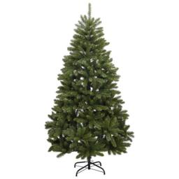 Berkfield Home Artificial Christmas Tree with Stand Green 300 cm PVC & Metal - thumbnail 7