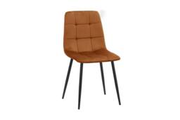 Birlea Axel Round Fluted Dining Set Table with 4 Chairs in Tan - thumbnail 7