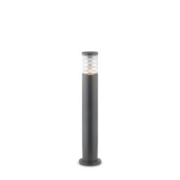 Netlighting Tronco 1 Light Outdoor Tall Bollard Anthracite IP44 E27 in Black - thumbnail 1
