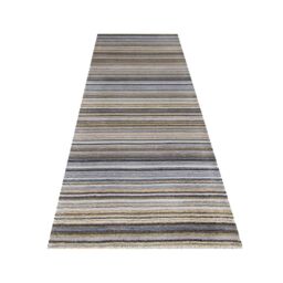 The Rug Shop UK Grey Wool Modern Striped Easy To Clean Cotton Backing Rug - Size: 160 cm x 230 cm - thumbnail 6