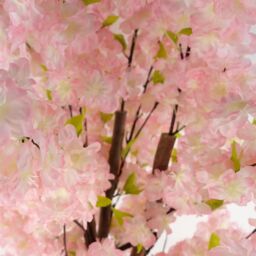 Leaf Artificial 150cm Pink Cherry Blossom Tree - thumbnail 2