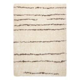 RugsX Fluffy Rug in Yellow - Size: 160 cm x 220 cm - thumbnail 4