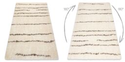 RugsX Fluffy Rug in Yellow - Size: 160 cm x 220 cm - thumbnail 3