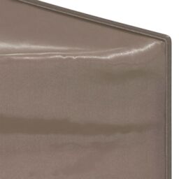 Berkfield Home Folding Party Tent with Sidewalls Taupe 3x6 m in Beige - thumbnail 5