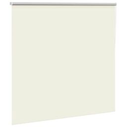 Berkfield Home Roller Blind Blackout Off-White 160x175 cm Fabric Width 156.6 cm Polyester in White - thumbnail 3