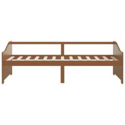 Berkfield Home Sturdy 3-Seater Day Bed Honey Brown Solid Pinewood 90x200 cm - thumbnail 4