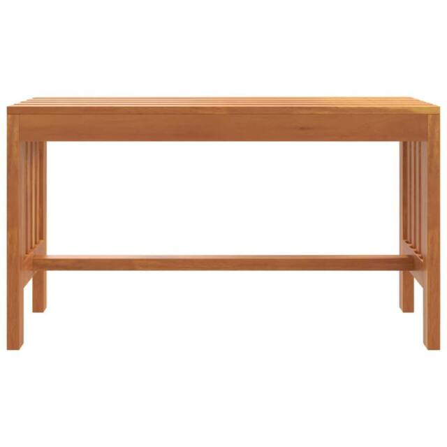 Berkfield Home Beautiful Garden Bench 80 cm Solid Wood Eucalyptus in Brown - image 1
