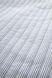 Catherine Lansfield 'Stripe' Quilted Reversible Bedspread in Blue - thumbnail 3