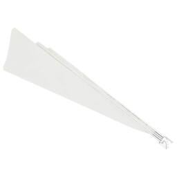 Berkfield Home Durable Collapsible Balcony Side Awning Cream 140x140 cm - thumbnail 7
