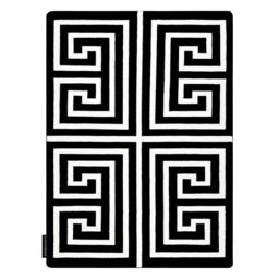 RugsX Hampton Rug in Black - Size: 160 cm x 220 cm - thumbnail 4