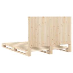 Berkfield Home Beautiful Bed Frame without Mattress with Headboard 140x200 cm So in Light Tan - thumbnail 9