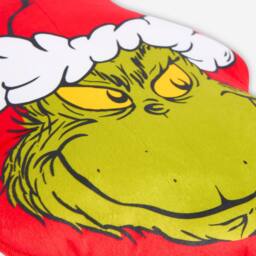 OHS Xmas Grinch Scatter Cushion Decorative Pillow in Green - thumbnail 4