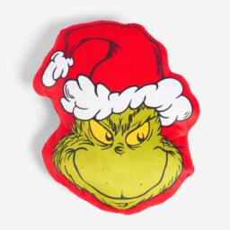 OHS Xmas Grinch Scatter Cushion Decorative Pillow in Green - thumbnail 3