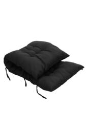 Living and Home 48x125cm Outdoor Soft Comfortable Chaise Lounge Chair Cushion in Black - Size: 48x125 cm - thumbnail 6