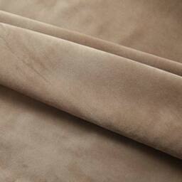 Berkfield Home Blackout Curtains 2 pcs with Hooks Velvet Beige 140x175 cm - thumbnail 3