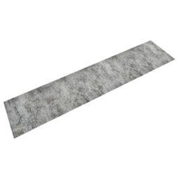 Berkfield Home Kitchen Rug Washable Beton 60x300 cm Velvet in Grey