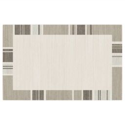 Berkfield Home Indoor & Outdoor Rug Short Pile Multicolour 190x300 cm Anti Slip in Taupe - Size: Medium - thumbnail 2