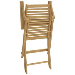 Berkfield Home Folding Garden Chairs 2 pcs 54.5x61.5x86.5 cm Solid Wood Acacia in Brown - thumbnail 8