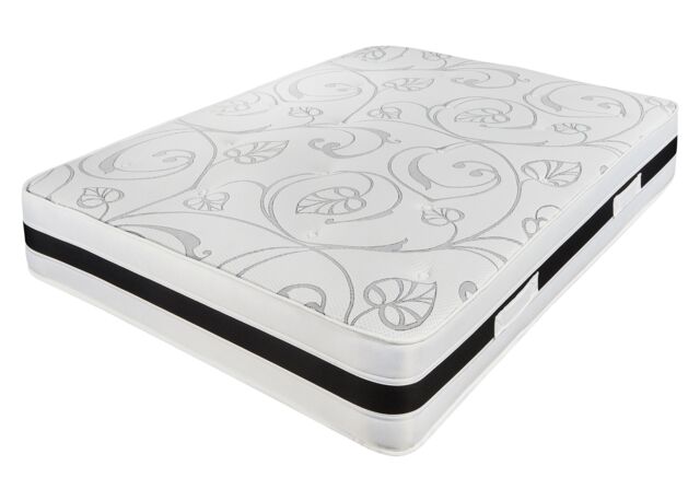 Comfort Beds Buckingham Orthopaedic Firm Mattress in White - Size: Small Single - image 1